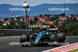 Fernando Alonso (ESP) Aston Martin F1 Team AMR23. 22.07.2023. Formula 1 World Championship, Rd 12, Hungarian Grand Prix, Budapest, Hungary, Qualifying Day.