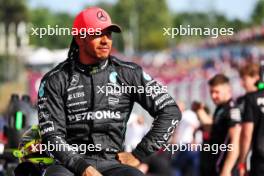 Pole sitter Lewis Hamilton (GBR) Mercedes AMG F1 in qualifying parc ferme. 22.07.2023. Formula 1 World Championship, Rd 12, Hungarian Grand Prix, Budapest, Hungary, Qualifying Day.