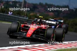 Carlos Sainz Jr (ESP) Ferrari SF-23.  22.07.2023. Formula 1 World Championship, Rd 12, Hungarian Grand Prix, Budapest, Hungary, Qualifying Day.