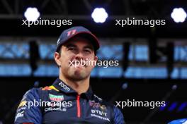 Sergio Perez (MEX) Red Bull Racing on the FanZone Stage. 22.07.2023. Formula 1 World Championship, Rd 12, Hungarian Grand Prix, Budapest, Hungary, Qualifying Day.