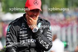Psitr Lewis Hamilton (GBR) Mercedes AMG F1 in qualifying parc ferme. 22.07.2023. Formula 1 World Championship, Rd 12, Hungarian Grand Prix, Budapest, Hungary, Qualifying Day.