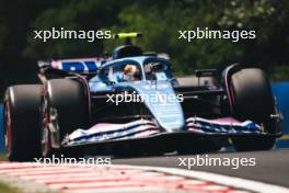 Pierre Gasly (FRA) Alpine F1 Team A523. 22.07.2023. Formula 1 World Championship, Rd 12, Hungarian Grand Prix, Budapest, Hungary, Qualifying Day.