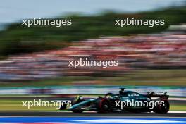 Lance Stroll (CDN) Aston Martin F1 Team AMR23. 22.07.2023. Formula 1 World Championship, Rd 12, Hungarian Grand Prix, Budapest, Hungary, Qualifying Day.