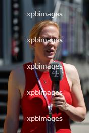 Alice Powell (GBR) Channel 4 Presenter. 22.07.2023. Formula 1 World Championship, Rd 12, Hungarian Grand Prix, Budapest, Hungary, Qualifying Day.