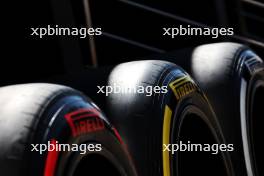 Pirelli tyres. 20.07.2023. Formula 1 World Championship, Rd 12, Hungarian Grand Prix, Budapest, Hungary, Preparation Day.