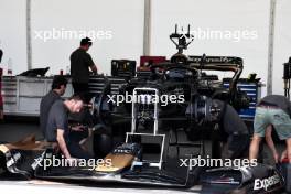 APEX F1 car being prepared. 20.07.2023. Formula 1 World Championship, Rd 12, Hungarian Grand Prix, Budapest, Hungary, Preparation Day.