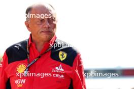 Frederic Vasseur (FRA) Ferrari Team Principal. 01.09.2023. Formula 1 World Championship, Rd 15, Italian Grand Prix, Monza, Italy, Practice Day.