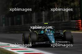 Fernando Alonso (ESP) Aston Martin F1 Team AMR23. 01.09.2023. Formula 1 World Championship, Rd 15, Italian Grand Prix, Monza, Italy, Practice Day.