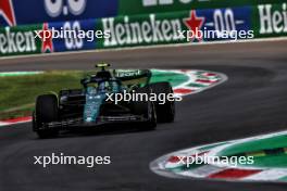 Fernando Alonso (ESP) Aston Martin F1 Team AMR23. 01.09.2023. Formula 1 World Championship, Rd 15, Italian Grand Prix, Monza, Italy, Practice Day.