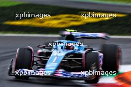 Pierre Gasly (FRA) Alpine F1 Team A523. 01.09.2023. Formula 1 World Championship, Rd 15, Italian Grand Prix, Monza, Italy, Practice Day.