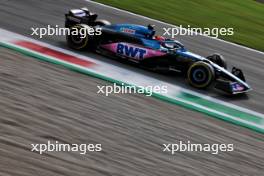 Esteban Ocon (FRA) Alpine F1 Team A523. 01.09.2023. Formula 1 World Championship, Rd 15, Italian Grand Prix, Monza, Italy, Practice Day.