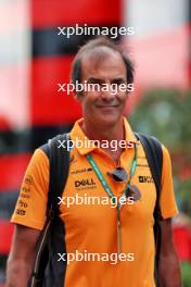 Emanuele Pirro (ITA) McLaren Driver Development Programme Leader. 01.09.2023. Formula 1 World Championship, Rd 15, Italian Grand Prix, Monza, Italy, Practice Day.