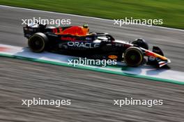 Sergio Perez (MEX) Red Bull Racing RB19. 01.09.2023. Formula 1 World Championship, Rd 15, Italian Grand Prix, Monza, Italy, Practice Day.