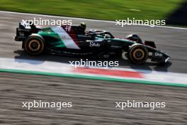 Zhou Guanyu (CHN) Alfa Romeo F1 Team C43. 01.09.2023. Formula 1 World Championship, Rd 15, Italian Grand Prix, Monza, Italy, Practice Day.