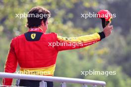 3rd place Carlos Sainz Jr (ESP) Ferrari. 03.09.2023. Formula 1 World Championship, Rd 15, Italian Grand Prix, Monza, Italy, Race Day.