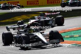Lewis Hamilton (GBR) Mercedes AMG F1 W14. 03.09.2023. Formula 1 World Championship, Rd 15, Italian Grand Prix, Monza, Italy, Race Day.