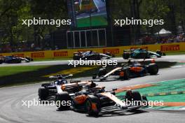 Oscar Piastri (AUS) McLaren MCL60. 03.09.2023. Formula 1 World Championship, Rd 15, Italian Grand Prix, Monza, Italy, Race Day.
