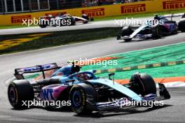 Pierre Gasly (FRA) Alpine F1 Team A523. 03.09.2023. Formula 1 World Championship, Rd 15, Italian Grand Prix, Monza, Italy, Race Day.