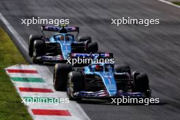 Esteban Ocon (FRA) Alpine F1 Team A523. 03.09.2023. Formula 1 World Championship, Rd 15, Italian Grand Prix, Monza, Italy, Race Day.