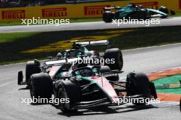 Valtteri Bottas (FIN) Alfa Romeo F1 Team C43. 03.09.2023. Formula 1 World Championship, Rd 15, Italian Grand Prix, Monza, Italy, Race Day.