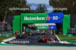 Charles Leclerc (MON) Ferrari SF-23. 03.09.2023. Formula 1 World Championship, Rd 15, Italian Grand Prix, Monza, Italy, Race Day.