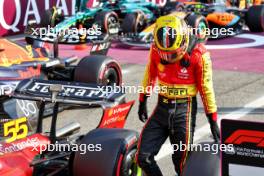 Charles Leclerc (MON) Ferrari in qualifying parc ferme. 02.09.2023. Formula 1 World Championship, Rd 15, Italian Grand Prix, Monza, Italy, Qualifying Day.