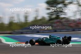 Fernando Alonso (ESP) Aston Martin F1 Team AMR23. 02.09.2023. Formula 1 World Championship, Rd 15, Italian Grand Prix, Monza, Italy, Qualifying Day.