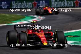 Carlos Sainz Jr (ESP) Ferrari SF-23. 02.09.2023. Formula 1 World Championship, Rd 15, Italian Grand Prix, Monza, Italy, Qualifying Day.