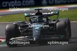 George Russell (GBR) Mercedes AMG F1 W14. 02.09.2023. Formula 1 World Championship, Rd 15, Italian Grand Prix, Monza, Italy, Qualifying Day.