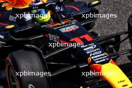 Sergio Perez (MEX) Red Bull Racing RB19. 02.09.2023. Formula 1 World Championship, Rd 15, Italian Grand Prix, Monza, Italy, Qualifying Day.