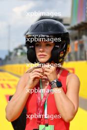 Emma Walsh (GBR) Presenter and Content Creator - Alfa Romeo F1 Team Pirelli Hot Laps. 31.08.2023. Formula 1 World Championship, Rd 15, Italian Grand Prix, Monza, Italy, Preparation Day.