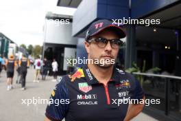 Sergio Perez (MEX) Red Bull Racing. 31.08.2023. Formula 1 World Championship, Rd 15, Italian Grand Prix, Monza, Italy, Preparation Day.