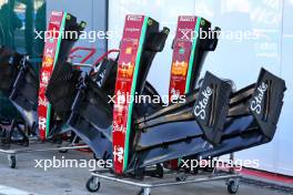 Alfa Romeo F1 Team C43 nosecones. 31.08.2023. Formula 1 World Championship, Rd 15, Italian Grand Prix, Monza, Italy, Preparation Day.