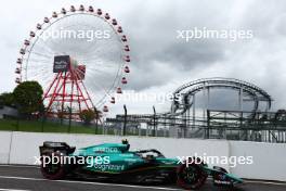 Fernando Alonso (ESP) Aston Martin F1 Team AMR23. 22.09.2023. Formula 1 World Championship, Rd 17, Japanese Grand Prix, Suzuka, Japan, Practice Day.