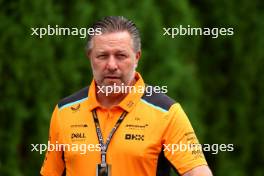 Zak Brown (USA) McLaren Executive Director. 22.09.2023. Formula 1 World Championship, Rd 17, Japanese Grand Prix, Suzuka, Japan, Practice Day.