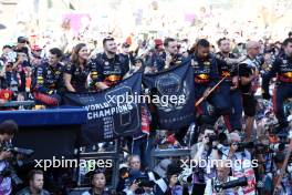 Red Bull Racing Team Principal celebrates winning the Constructors' Championship in parc ferme. 24.09.2023. Formula 1 World Championship, Rd 17, Japanese Grand Prix, Suzuka, Japan, Race Day.