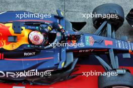 Race winner Max Verstappen (NLD) Red Bull Racing RB19 in parc ferme. 24.09.2023. Formula 1 World Championship, Rd 17, Japanese Grand Prix, Suzuka, Japan, Race Day.