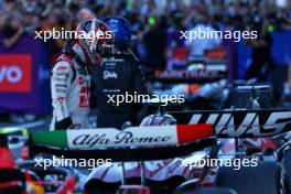 Kevin Magnussen (DEN) Haas F1 Team in parc ferme. 24.09.2023. Formula 1 World Championship, Rd 17, Japanese Grand Prix, Suzuka, Japan, Race Day.