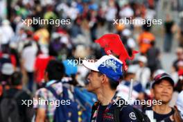 Circuit atmosphere - Red Bull Racing fan. 23.09.2023. Formula 1 World Championship, Rd 17, Japanese Grand Prix, Suzuka, Japan, Qualifying Day.
