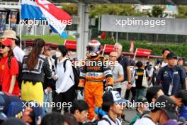 Circuit atmosphere - Jos Verstappen fan. 23.09.2023. Formula 1 World Championship, Rd 17, Japanese Grand Prix, Suzuka, Japan, Qualifying Day.