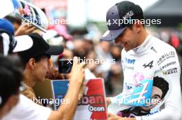 Esteban Ocon (FRA), Alpine F1 Team  21.09.2023. Formula 1 World Championship, Rd 17, Japanese Grand Prix, Suzuka, Japan, Preparation Day.