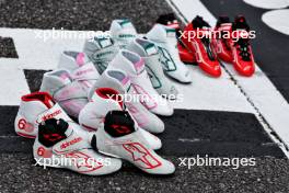 Alpinestars - 60th Anniversary racing boot collection. 21.09.2023. Formula 1 World Championship, Rd 17, Japanese Grand Prix, Suzuka, Japan, Preparation Day.