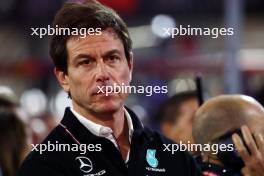 Toto Wolff (GER) Mercedes AMG F1 Shareholder and Executive Director on the grid. 18.11.2023. Formula 1 World Championship, Rd 22, Las Vegas Grand Prix, Las Vegas, Nevada, USA, Race Day.