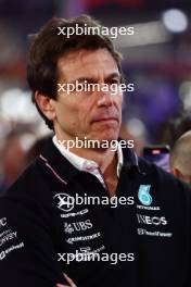 Toto Wolff (GER) Mercedes AMG F1 Shareholder and Executive Director on the grid. 18.11.2023. Formula 1 World Championship, Rd 22, Las Vegas Grand Prix, Las Vegas, Nevada, USA, Race Day.
