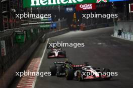 Kevin Magnussen (DEN) Haas VF-23.. 18.11.2023. Formula 1 World Championship, Rd 22, Las Vegas Grand Prix, Las Vegas, Nevada, USA, Race Day.
