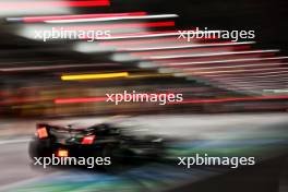Lewis Hamilton (GBR) Mercedes AMG F1 W14 leaves the pits. 18.11.2023. Formula 1 World Championship, Rd 22, Las Vegas Grand Prix, Las Vegas, Nevada, USA, Race Day.