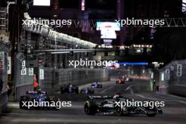George Russell (GBR) Mercedes AMG F1 W14. 18.11.2023. Formula 1 World Championship, Rd 22, Las Vegas Grand Prix, Las Vegas, Nevada, USA, Race Day.