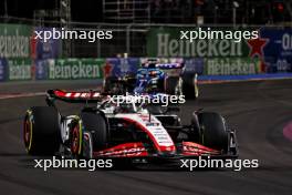 Kevin Magnussen (DEN) Haas VF-23. 18.11.2023. Formula 1 World Championship, Rd 22, Las Vegas Grand Prix, Las Vegas, Nevada, USA, Race Day.
