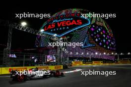 Nico Hulkenberg (GER) Haas VF-23. 16.11.2023. Formula 1 World Championship, Rd 22, Las Vegas Grand Prix, Las Vegas, Nevada, USA, Practice Day.