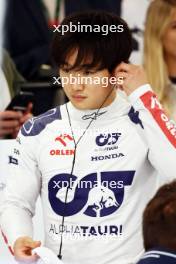 Yuki Tsunoda (JPN) AlphaTauri. 16.11.2023. Formula 1 World Championship, Rd 22, Las Vegas Grand Prix, Las Vegas, Nevada, USA, Practice Day.